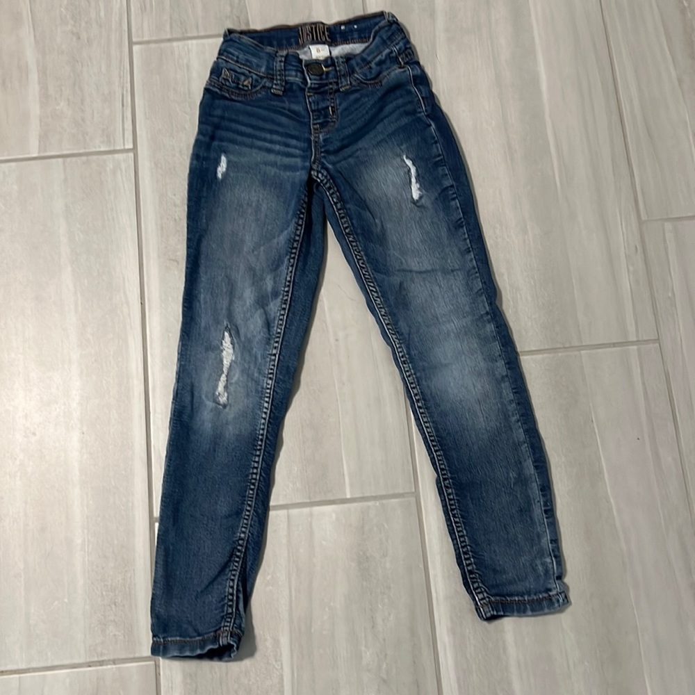 Justice Distressed Jeans